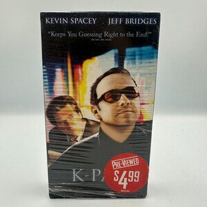 K-PAX VHS 2002 Sci-Fi Drama Kevin Spacey Jeff Bridges Pre-Owned